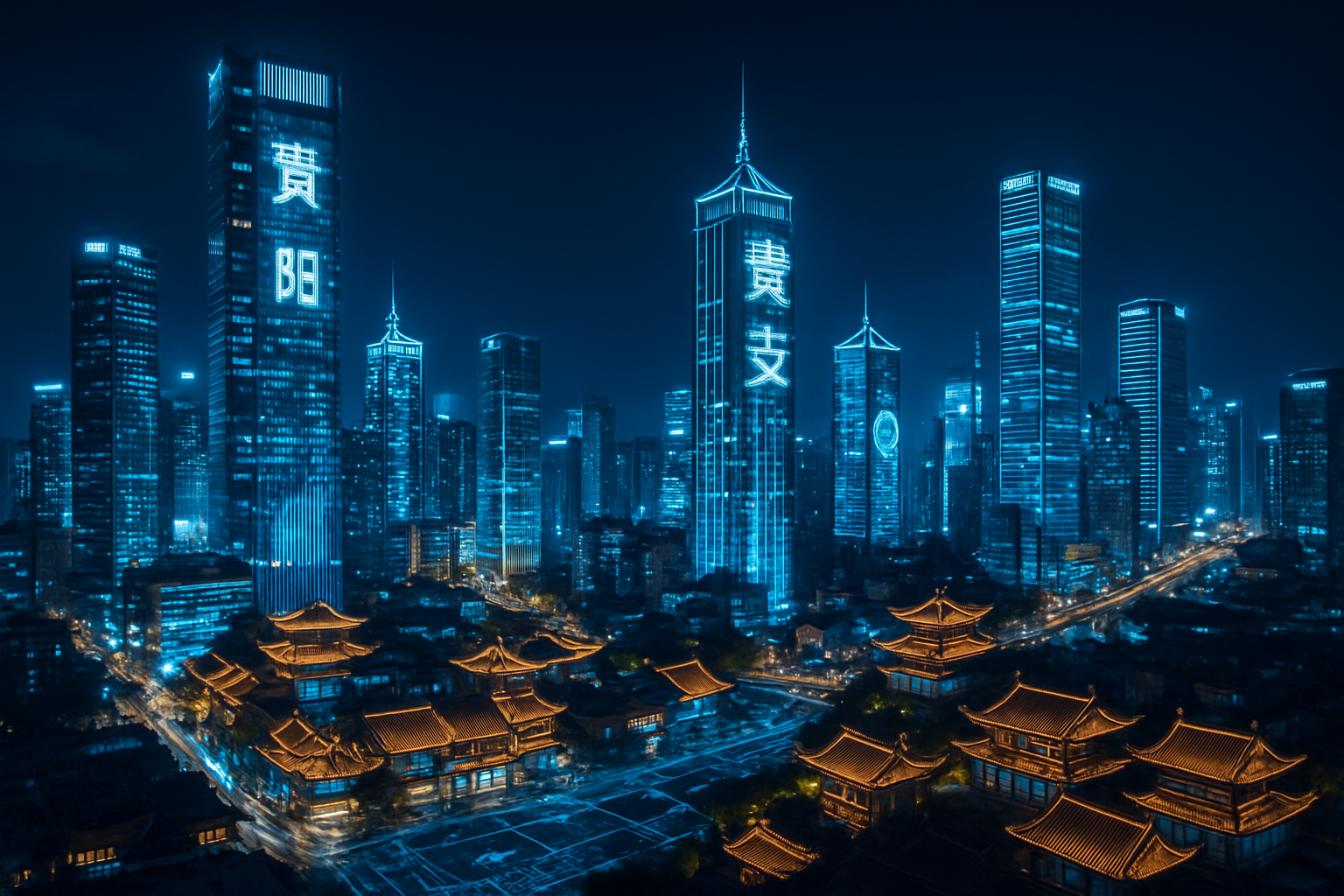 贵安新区地图示意